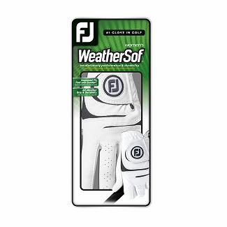 Women's Footjoy WeatherSof Pair Golf Gloves White NZ-386703